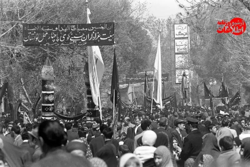 عکس اول مراسم عزاداری