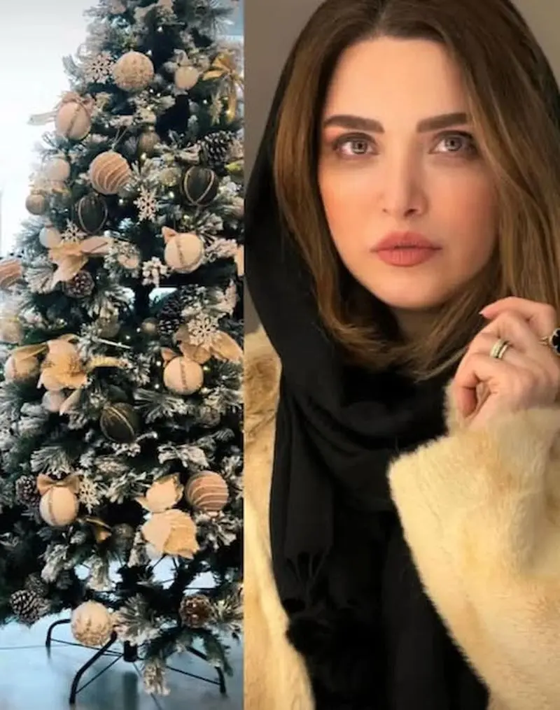 استایل کریسمسی بازیگران ایرانی
