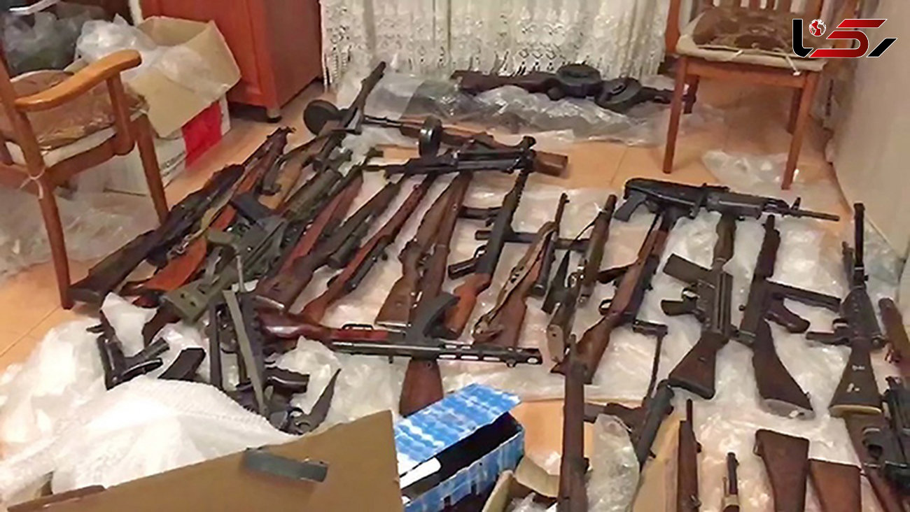 انهدام بزرگ قاچاقچیان اسلحه در روسیه+عکس