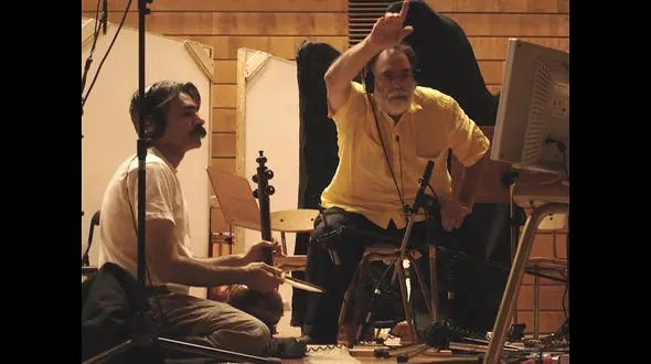 عکس کمتر دیده شده از کیهان کلهر در کنار خالق پدرخوانده +عکس