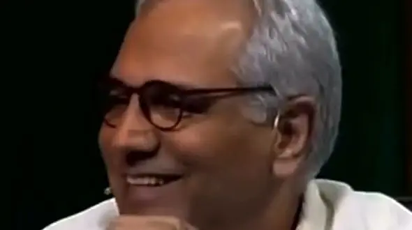 فیلم/ مدیری سر معنی کلمه مقال یوسف صیادی به باد میده خودش به ریشش میخنده