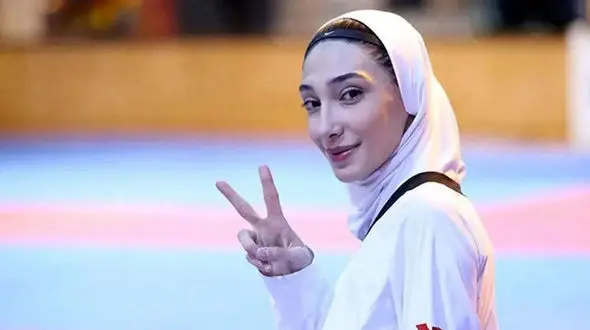 تغییر چهره مبینا نعمت زاده بعد از عمل های زیبایی / فیلم لورفته از دستکاری عروسکی صورت برای المپیک! + عکس چهره واقعی!