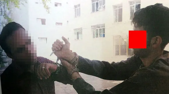 تصاویر بازسازی صحنه قتل نانوا در شهر ری