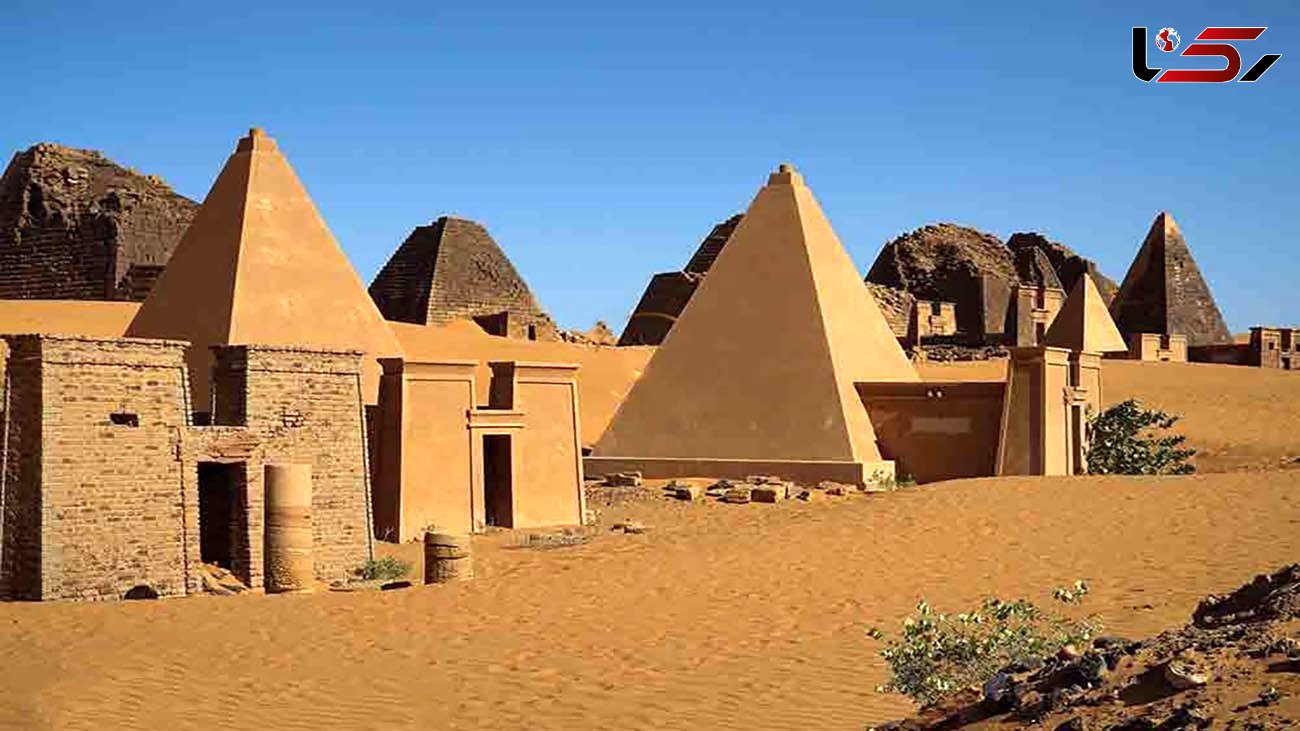 آثار تاریخی بسیار زیبا در سودان + فیلم
