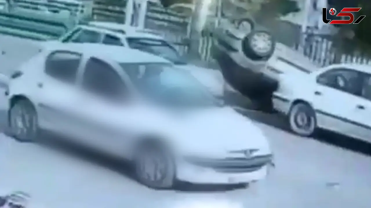 فیلم باورنکردنی از چپ کردن پژو جلوی چشم اصفهانی ها / همه شوکه شدند