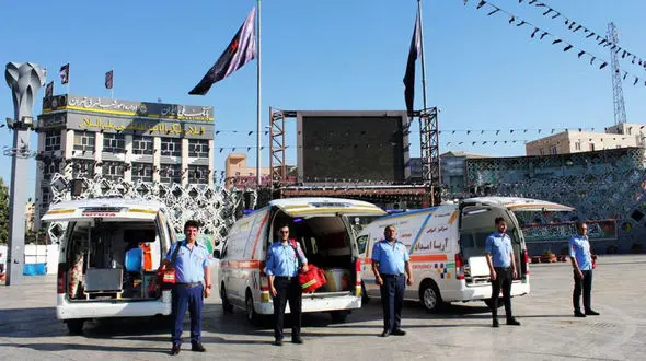 حمله 3 مرد با هویت مشخص به آمبولانس اورژانس + جزئیات