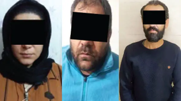 اعترافات تکان دهنده همسرکُش ها در مشهد !  + عکس 3 زن و مرد قاتل