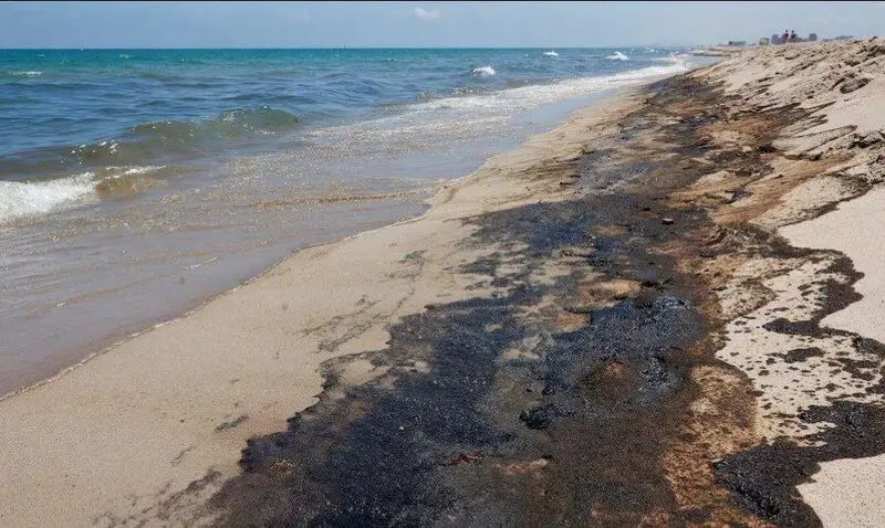 نشست نفت در ساحل اسپانیا (3)