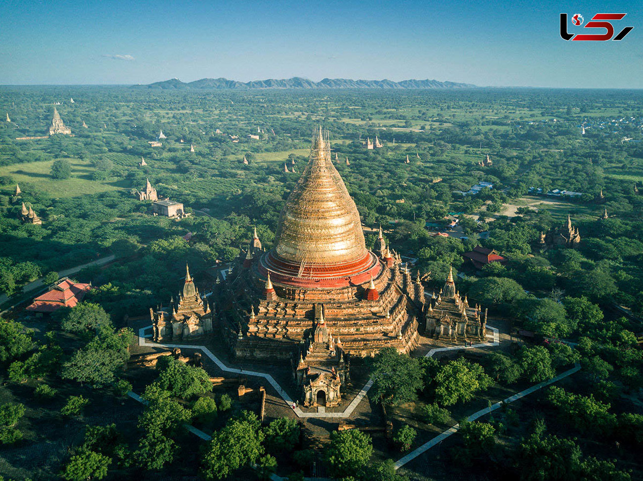 شکار خیره کننده ترین عکس های هوایی از معابد بودایی+تصاویر