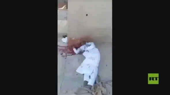 اولین فیلم تکان دهنده از صحنه ترور فرزند معمر قذافی