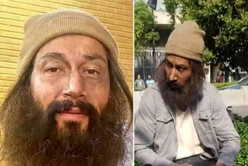 تغییر چهره بهرام افشاری