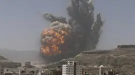 فیلم / انتشار تصاویر تازه از حمله به فرودگاه ملک خالد ریاض / اصابت وسط مسافران داخل فرودگاه همه را خاکستر کرد