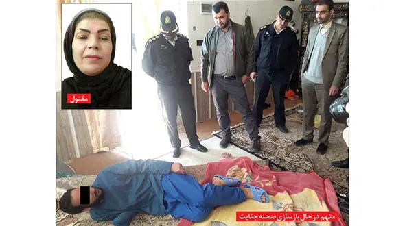 اعتراف هولناک داماد پلید / مادر زنم وقتی نیت مرا فهمید فرار کرد اما او را در پذیرایی از رمق انداختم + عکس 