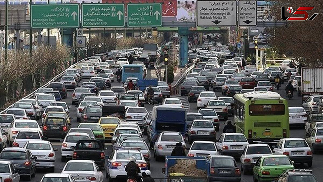  تردد 4/2 میلیون خودرو با پلاک تهران