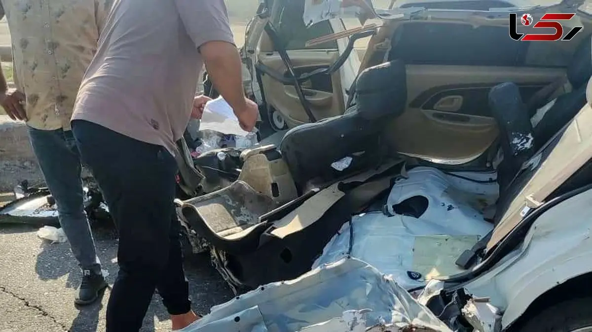 تصادف مرگبار در سیریک؛ دو نفر کشته و یک نفر زخمی