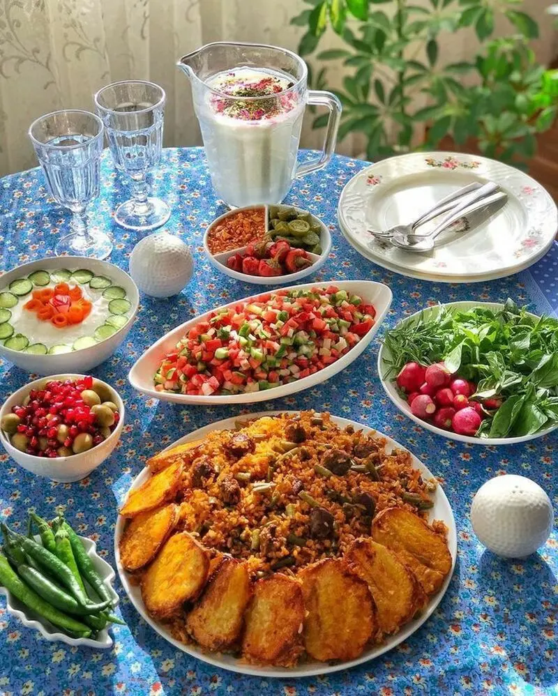 میز شام عروس تصاویر