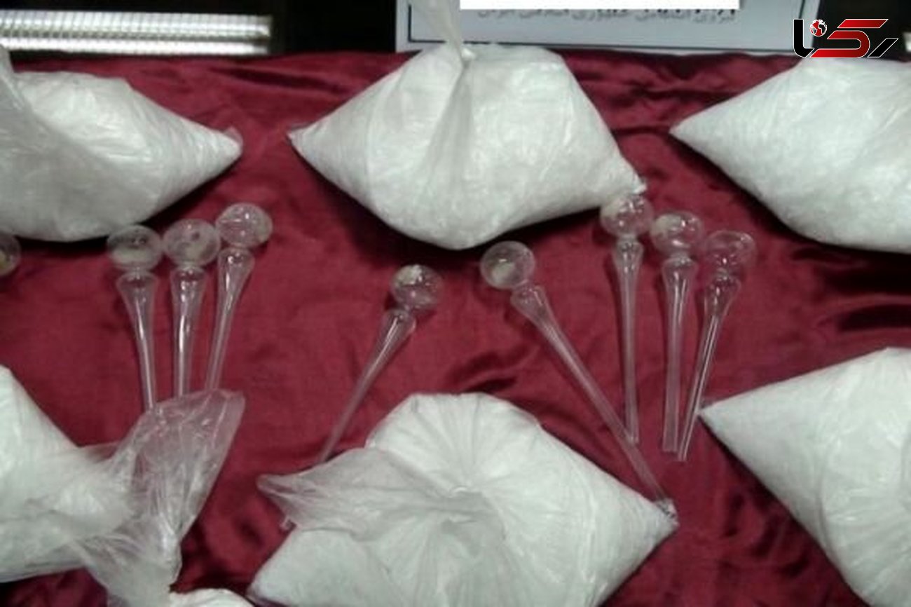 انهدام باند مواد مخدر و کشف62 کیلو شیشه در مشهد