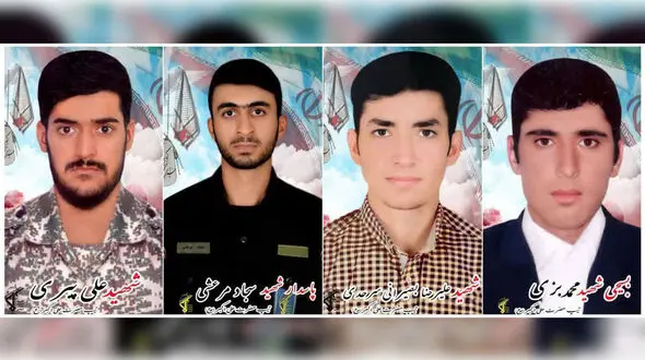 اولین عکس از سه شهید زاهدان / در عملیات تروریستی به شهادت رسیدند