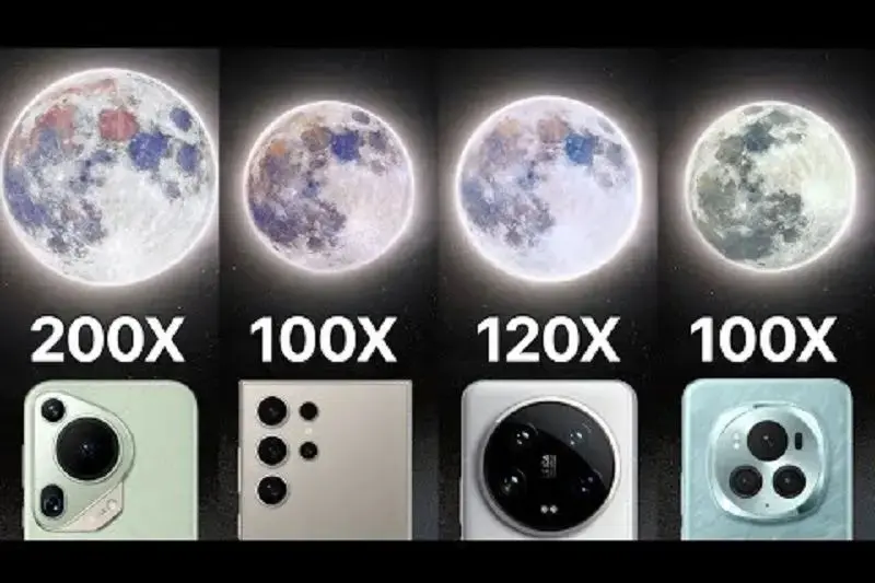 دوربین هوآوی pure 70 ultra- زوم اپتیکال