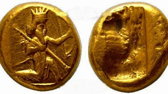 کشف یک سکه متعلق به دوران اشکانی