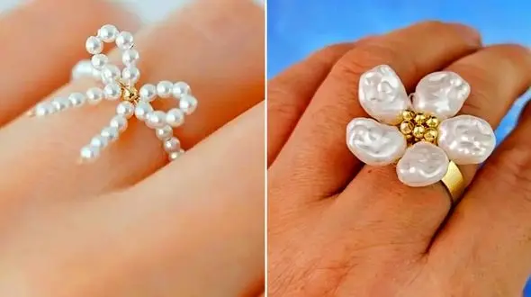 انگشتر دخترانه مرواریدی؛ 15 طرح خاص و جذاب