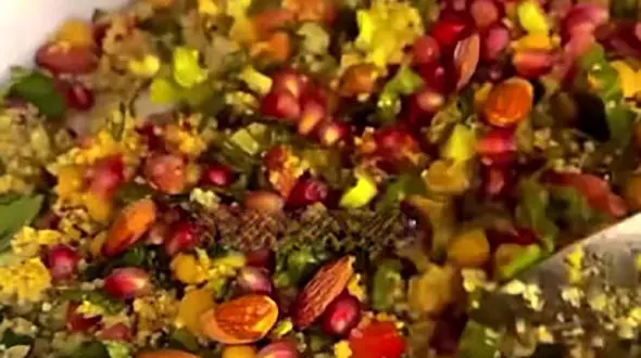 آموزش سالم ترین سالاد جایگزین شام + فیلم