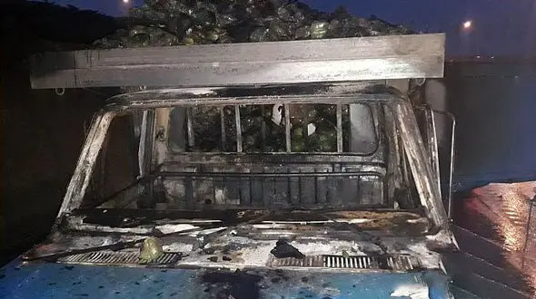 این بار وانت نیسان پوکید! + عکس های باورنکردنی