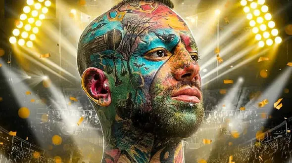 عجیب ترین تتوی پس کله امیر تتلو  + عکس