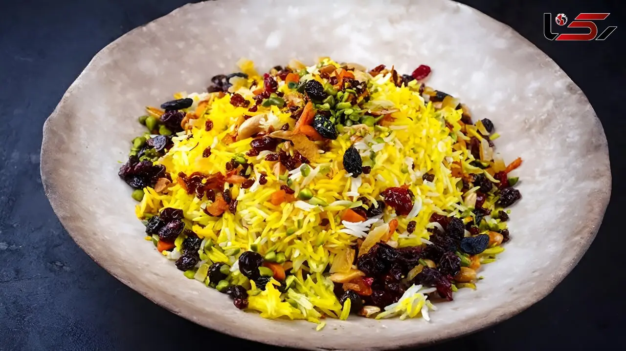 پلو میوه هخامنشی چیست؟ غذای خوشمزه با گوشت، سیب و انجیر