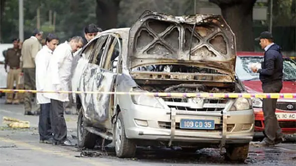 انفجار در نزدیکی سفارت رژیم صهیونیستی در دهلی نو 