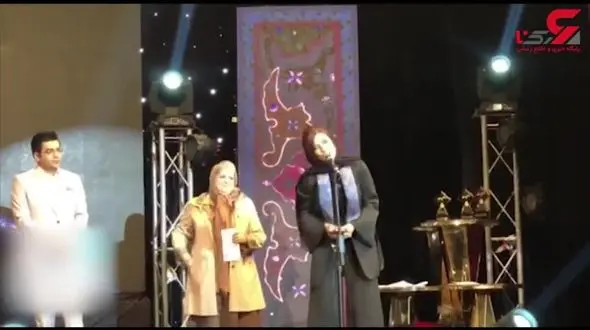 سخنان سارا بهرامی پس از بردن جایزه بهترین بازیگر زن+فیلم