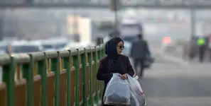 کیفیت هوای تهران در وضعیت نارنجی