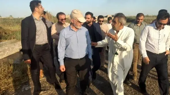 پای استاندار هم به آبگیر شیبان باز شد!