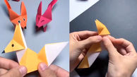 اوریگامی روباه را ببینیم + فیلم