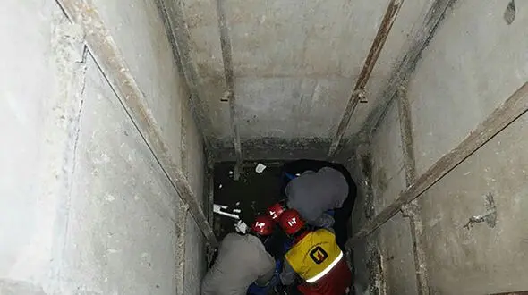 سقوط مرگبار آسانسور در اصفهان 