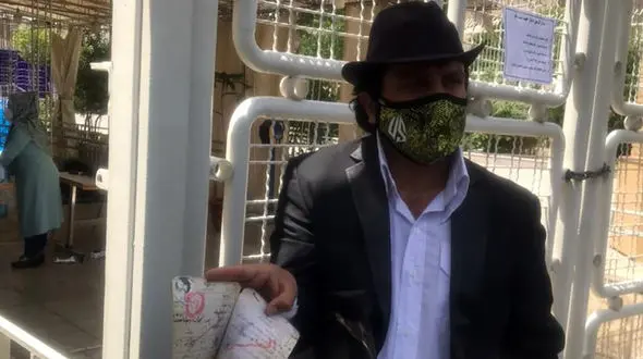 بهروز وثوقی برای انتخابات 1400 ثبت نام کرد + عکس