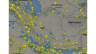 پروازهای عبوری از آسمان ایران افزایش یافت