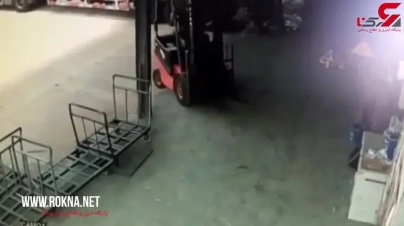 حادثه از غیب برای یک راننده + فیلم