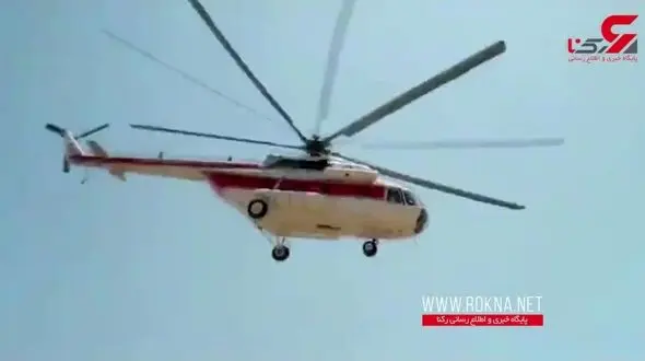 فیلم لحظه عملیات هوایی برای نجات یک مرد در علم کوه کلاردشت