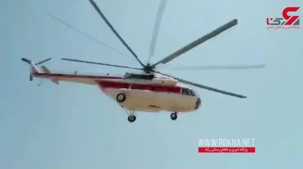 فیلم لحظه عملیات هوایی برای نجات یک مرد در علم کوه کلاردشت