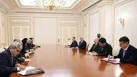 بررسی زیرساخت‌های جدید ریلی و میادین مشترک نفتی در دیدار وزیر راه و شهرسازی با رئیس‌جمهور آذربایجان