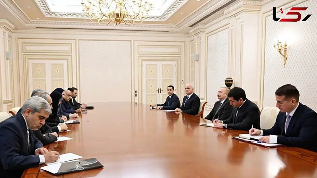 بررسی زیرساخت‌های جدید ریلی و میادین مشترک نفتی در دیدار وزیر راه و شهرسازی با رئیس‌جمهور آذربایجان