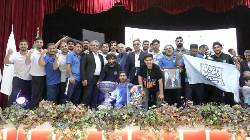 مرتضی عطایی نایب قهرمان المپیاد دانشجویان کشور شد