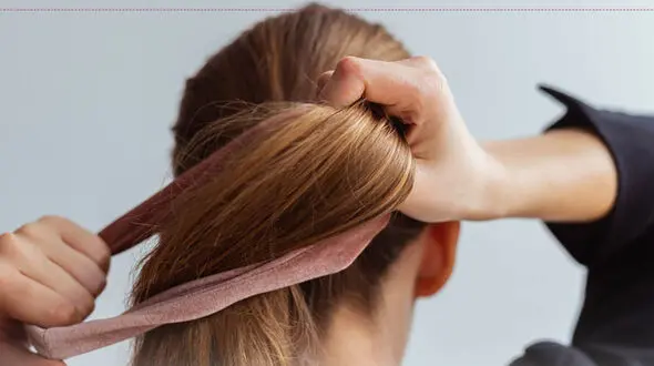 آموزش دم اسبی با فرق وسط + فیلم