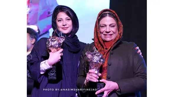 هنرمندان معروف در اختتامیه فیلم یزد +عکس 