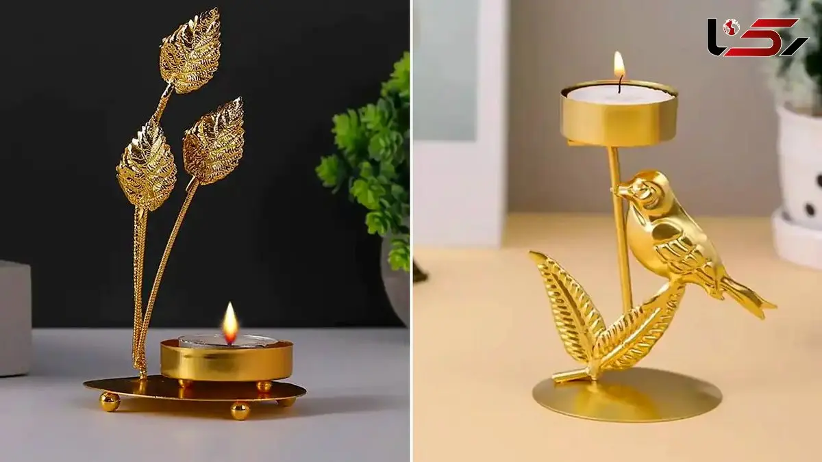 جدیدترین مدل های جا شمعی؛ 15 عکس برای تزئین مدرن خانه