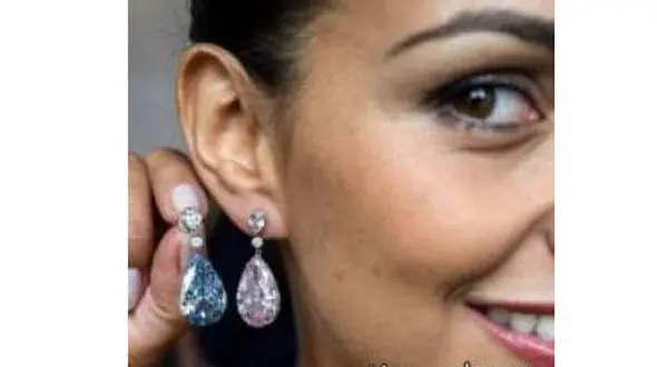 گران ترین گوشواره الماس دنیا فروخته شد +تصاویر 