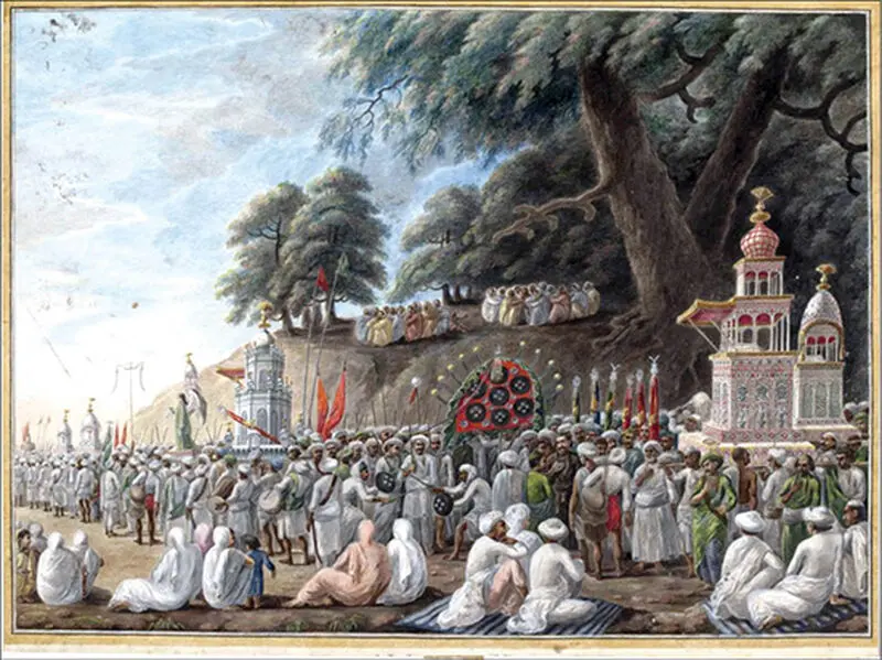 رسم و رسوم تعزیه‌خوانی