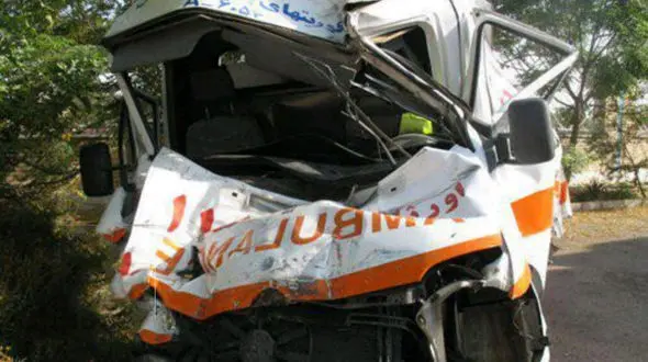 اسامی قربانیان حادثه واژگونی آمبولانس در آزادراه قزوین اعلام شد / بیمار زن، پرستار و راننده هر سه جان سپردند + عکس