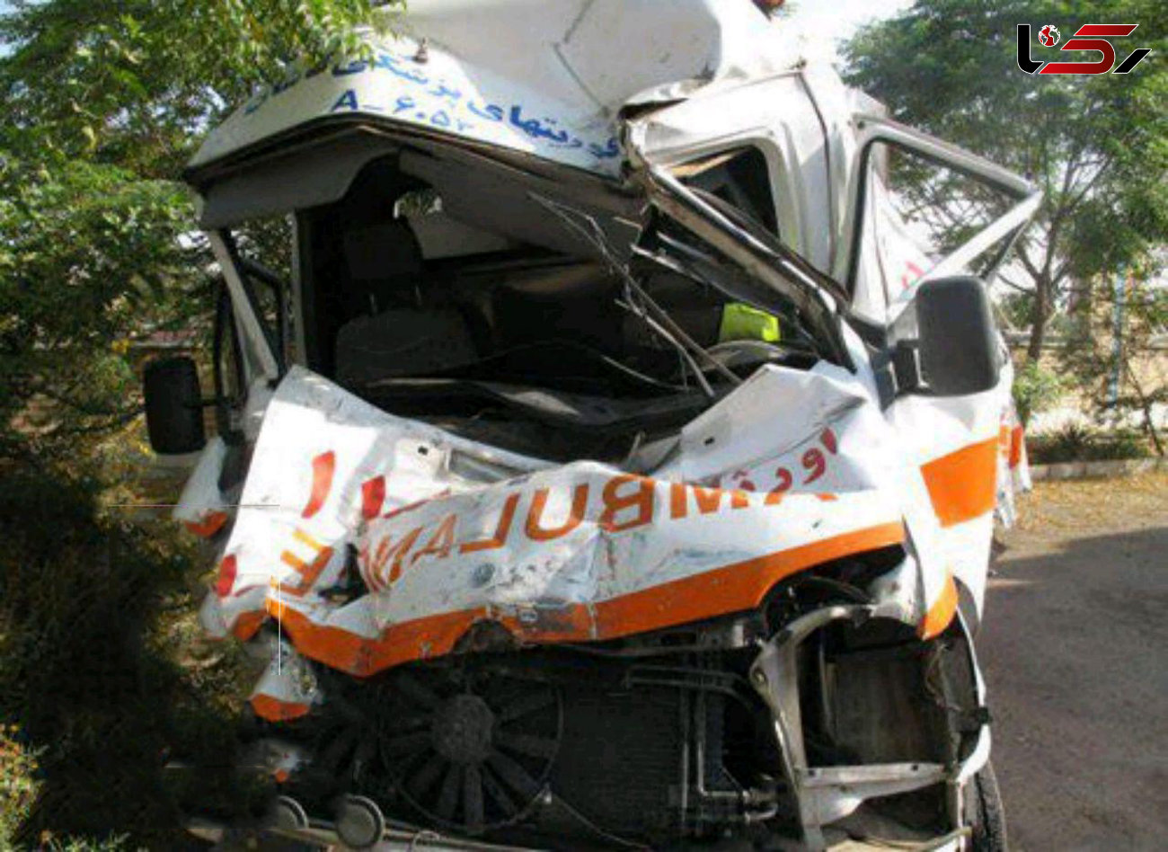 اسامی قربانیان حادثه واژگونی آمبولانس در آزادراه قزوین اعلام شد / بیمار زن، پرستار و راننده هر سه جان سپردند + عکس
